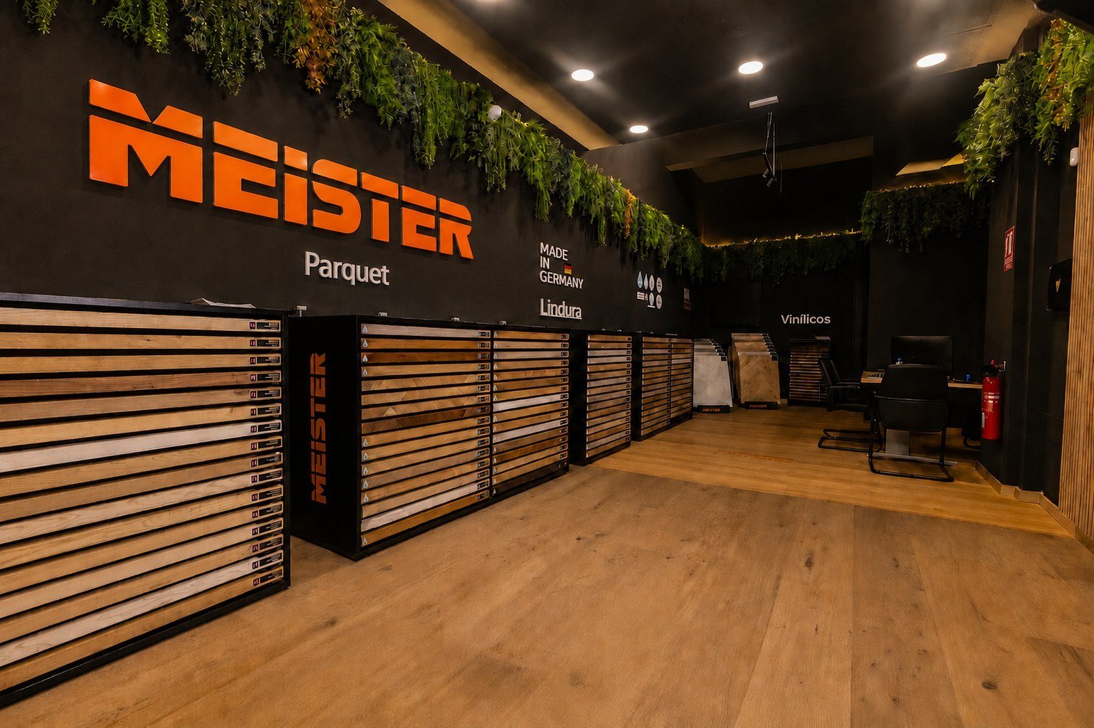 Texturas de madera MEISTER disponibles para comparar
